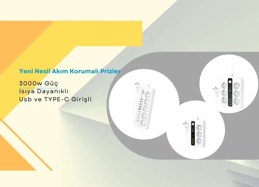 Akım Korumalı Priz